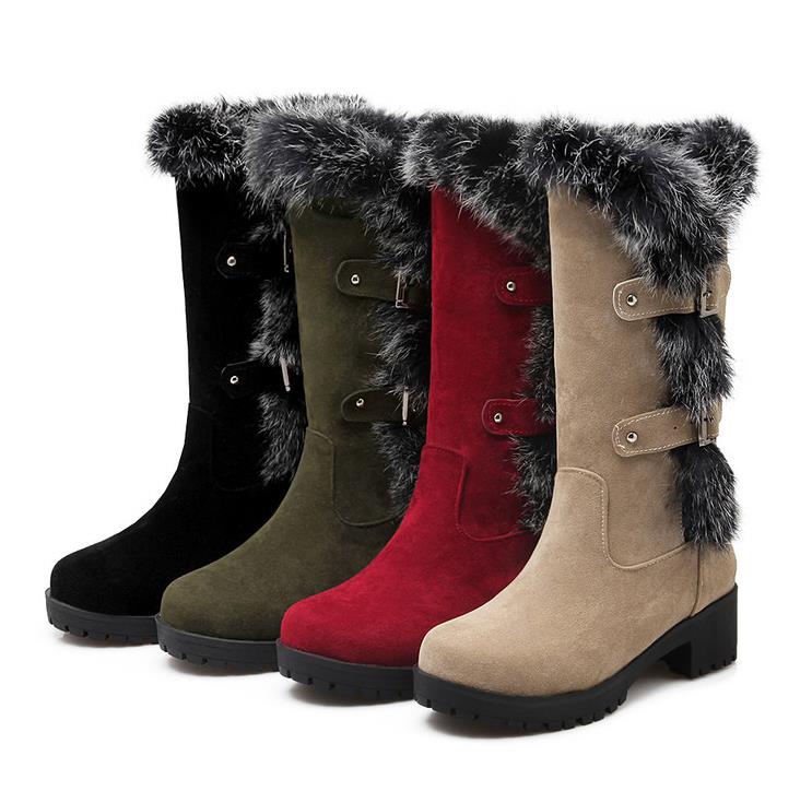 with box size 34 to 42 43 thick plush winter snow boots keep warm fur boots luxury designer women boots red beige green black, Black come with box
with box size 34 to 42 43 thick plush winter snow boots keep warm fur boots luxury designer women boots red beige green black, Black come with box