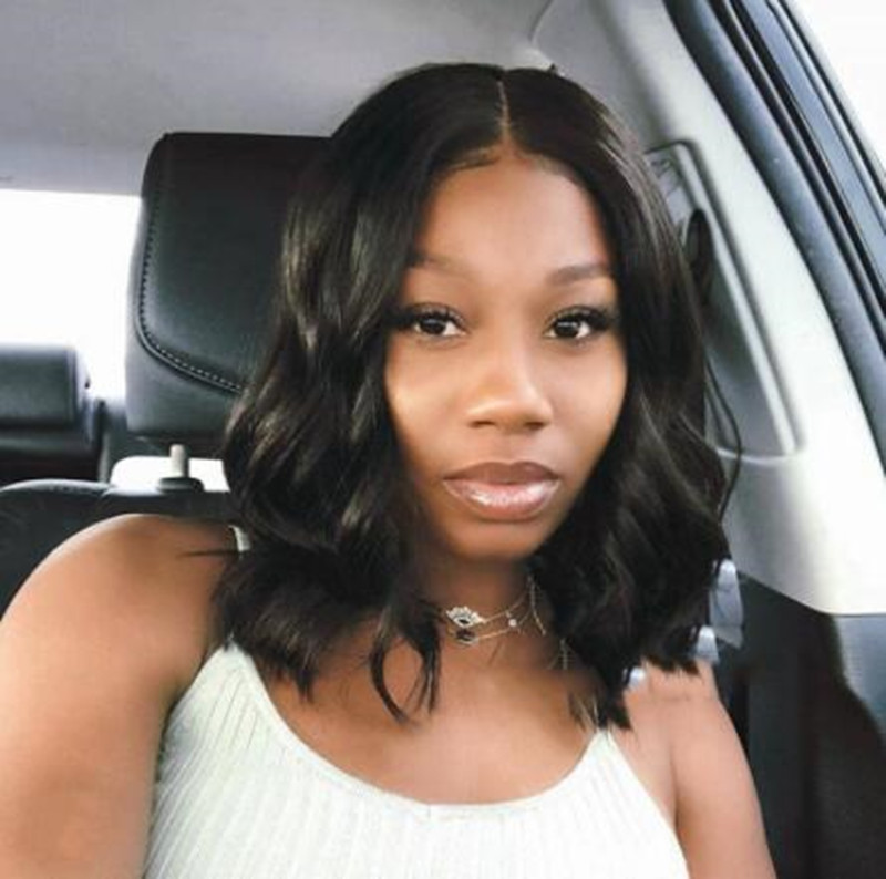 Short Human Hair Wigs Peruvian Body Wave Wig Hair Pre-Plucked Hairline Wavy 8-14 Inch Short Bob Lace Closure Wigs