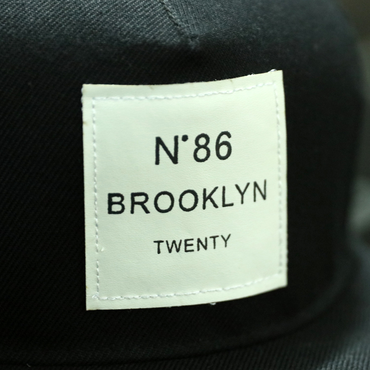 2018 New Men Womens BROOKLYN Letters Solid Color Patch Baseball Cap Hip Hop Caps Leather Sun Hat Snapback Hats D19011502