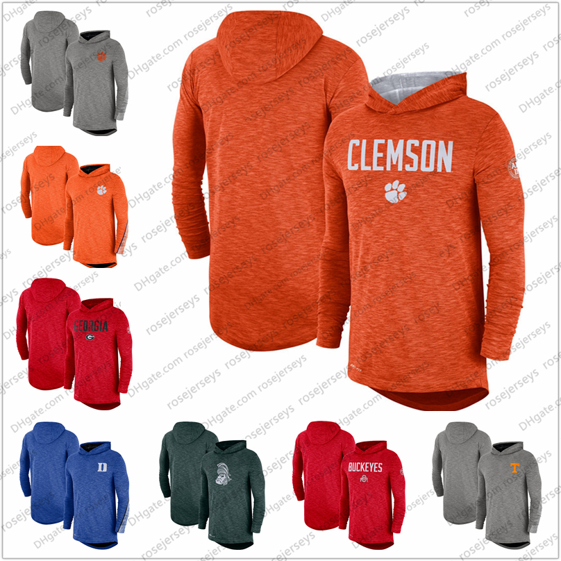 Men' NCAA Clemson Tigers 2019 Sideline Long Sleeve Hooded Performance Top Heather Gray Orange Size -3XL, Orange -clemson
Men' NCAA Clemson Tigers 2019 Sideline Long Sleeve Hooded Performance Top Heather Gray Orange Size -3XL, Orange -clemson