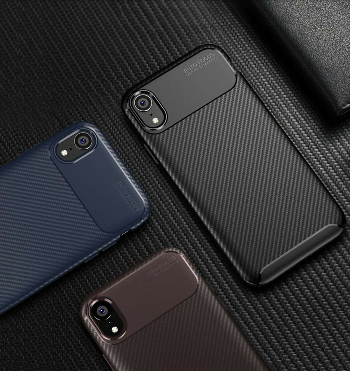 Case for iPhone Carbon Fibre Soft Cover TPU Silicone Slim cover for iphone 11 pro X XR Max 8 7 6 Plus, Blue
Case for iPhone Carbon Fibre Soft Cover TPU Silicone Slim cover for iphone 11 pro X XR Max 8 7 6 Plus, Blue