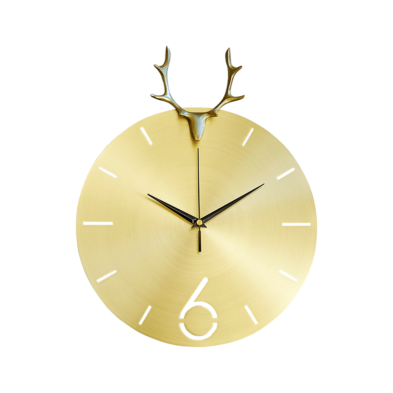 Nordic Metal Deer Wall Clock Modern Design Abstract Gold Wall Clocks Creative Silent Muur Klok Home Decoration50WC
Nordic Metal Deer Wall Clock Modern Design Abstract Gold Wall Clocks Creative Silent Muur Klok Home Decoration50WC
