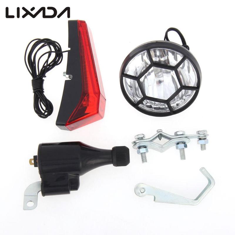 Bike Lights Safety Cycling Headlight Rear Light Lamp Bicycle Set Dynamo No Batteries Needed Bicicleta Accessories
Bike Lights Safety Cycling Headlight Rear Light Lamp Bicycle Set Dynamo No Batteries Needed Bicicleta Accessories