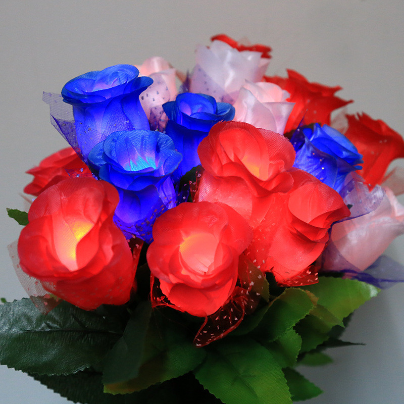 Valentines Day Gift Led Glowing Rose Flower Simulation Luminous Colored Rose Sparkling Toys Mothers Day Wedding Decoration Gift New C121804
Valentines Day Gift Led Glowing Rose Flower Simulation Luminous Colored Rose Sparkling Toys Mothers Day Wedding Decoration Gift New C121804