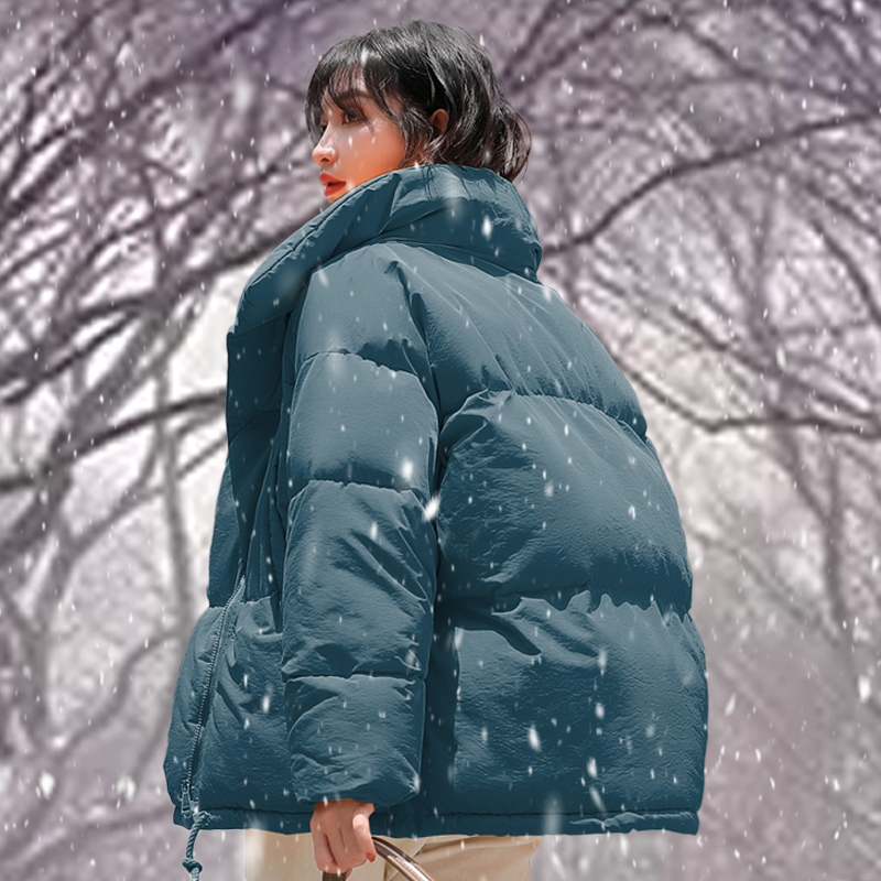 New Autumn Winter Coat Loose Cotton Jacket Casual 2018 Bread Coat Female Short Parkas Plus Size Outwear Casco Femmino Women, Beige
New Autumn Winter Coat Loose Cotton Jacket Casual 2018 Bread Coat Female Short Parkas Plus Size Outwear Casco Femmino Women, Beige