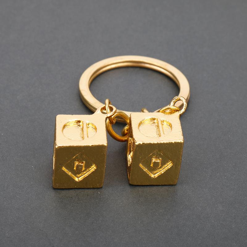 dongsheng Lucky DKeychain Pendant Key Chain for Women Men Fans Car Keyring Jewelry-50