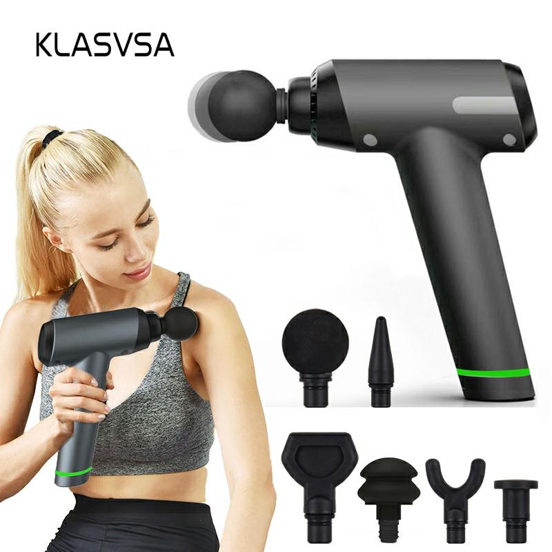 KLASVSA Massage Gun Muscle Massager Deep Relaxation quckly Pain Relief electric massager Massage Relaxation
KLASVSA Massage Gun Muscle Massager Deep Relaxation quckly Pain Relief electric massager Massage Relaxation