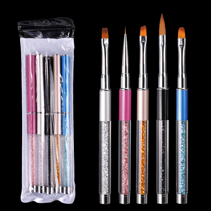 New Nail Liner Brush Nail Brushes Acrylic UV Gel Paint Flower Drawing Brush Manicure Tool for Art Design5 Styles
New Nail Liner Brush Nail Brushes Acrylic UV Gel Paint Flower Drawing Brush Manicure Tool for Art Design5 Styles