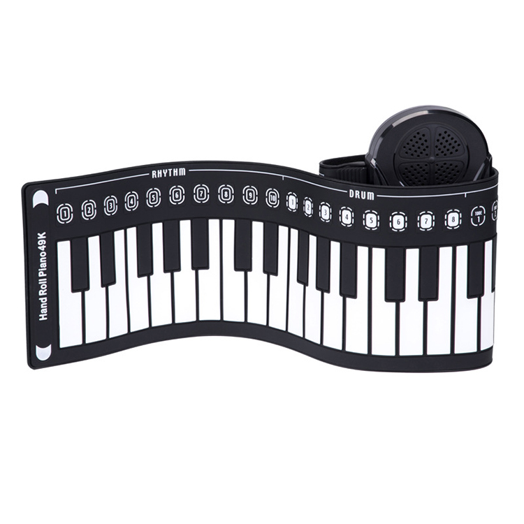 Multi Style Portable 49 Keys Flexible Silicone Roll Up Piano Folding Electronic Keyboard for Children Student
Multi Style Portable 49 Keys Flexible Silicone Roll Up Piano Folding Electronic Keyboard for Children Student