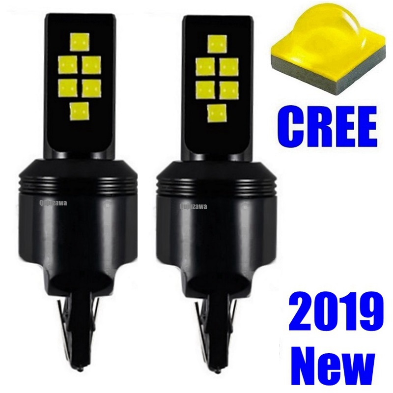 2Pcs New T20 7443 W21/5W CREE Chips LED Auto Turn Signal Reverse Light Brake Bulb Fog Lamp Daytime Running Light White Red Amber, As pic
2Pcs New T20 7443 W21/5W CREE Chips LED Auto Turn Signal Reverse Light Brake Bulb Fog Lamp Daytime Running Light White Red Amber, As pic