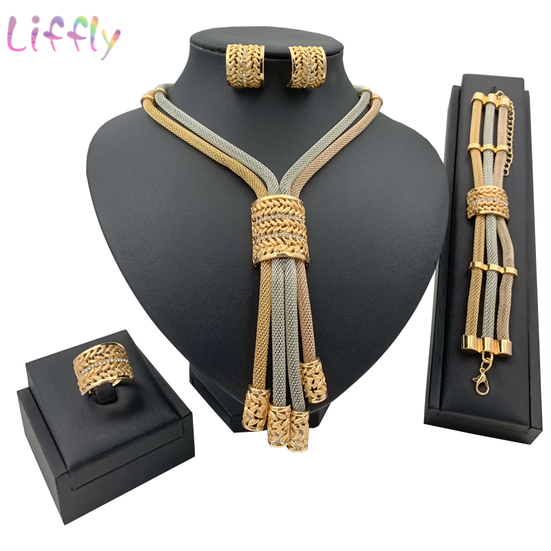 Nigerian Women's Jewelry Set Atmosphere Beautiful Multi-layer Tassel Pendant Necklace Earrings Ring Bracelet Boho Style Wedding, As pic
Nigerian Women's Jewelry Set Atmosphere Beautiful Multi-layer Tassel Pendant Necklace Earrings Ring Bracelet Boho Style Wedding, As pic