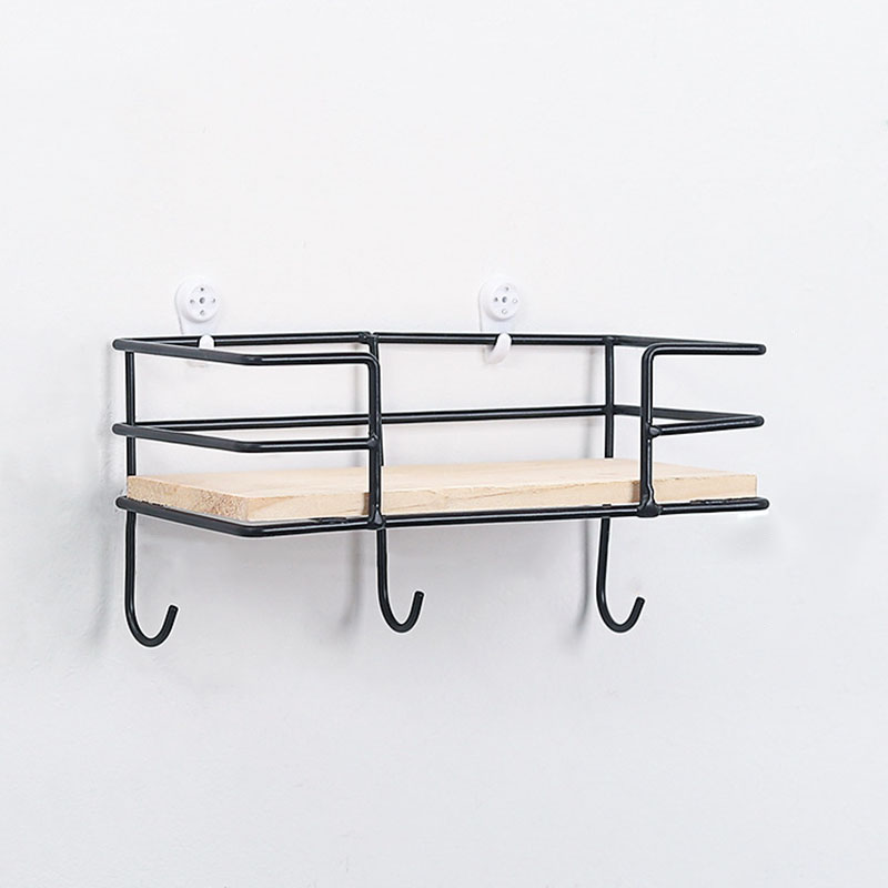 1pc Creative Iron Wood Storage Rack Home Kitchen Balcony Hook Plants Hanging Basket Shelf Decoration
1pc Creative Iron Wood Storage Rack Home Kitchen Balcony Hook Plants Hanging Basket Shelf Decoration