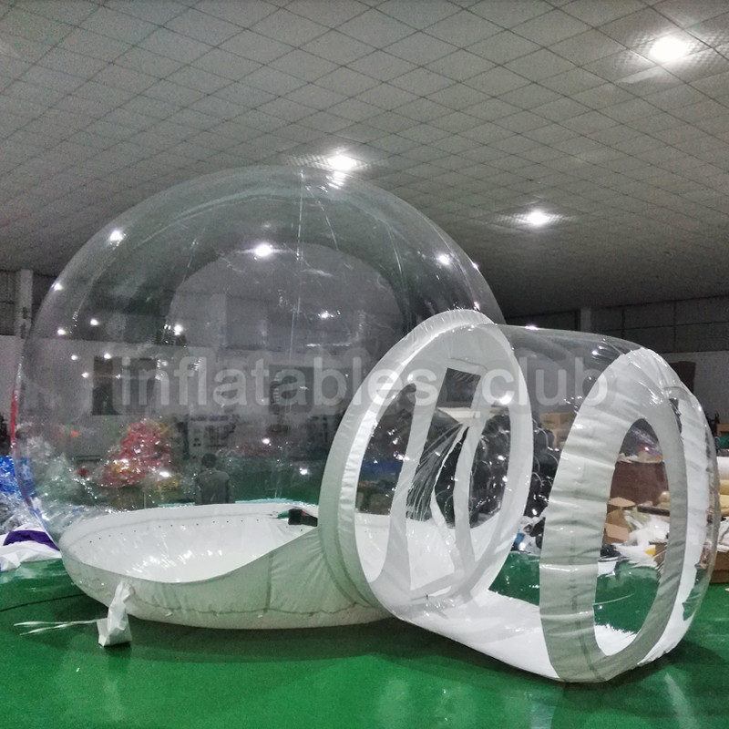Blower Inflatable Bubble Tent For 3M Dia Bubble el For Human Transparent Igloo Tent Promotion
