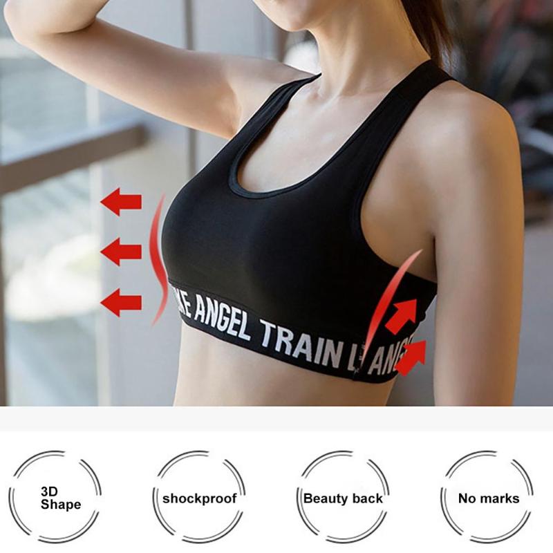 Women Breathable Sports Bra Absorb Shockproof Padded Sweat Sports Top Athletic Running Fitness Yoga Tops Bras
Women Breathable Sports Bra Absorb Shockproof Padded Sweat Sports Top Athletic Running Fitness Yoga Tops Bras