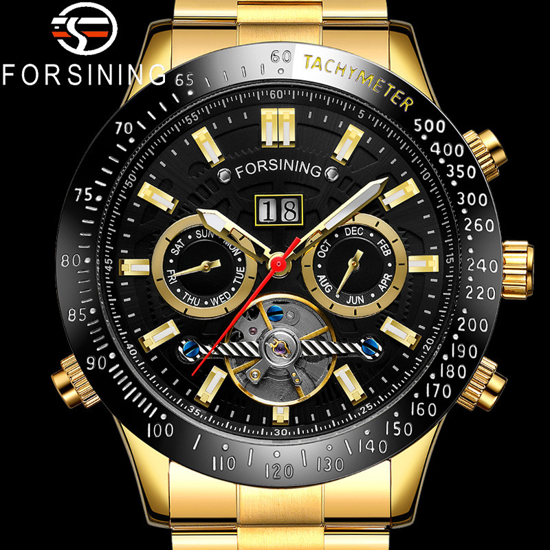 FORSINING Automatic Mechanical Men Wristwatch Sport Male Clock Top Gold Classic Man Watch 589, Fs58901 without box
FORSINING Automatic Mechanical Men Wristwatch Sport Male Clock Top Gold Classic Man Watch 589, Fs58901 without box
