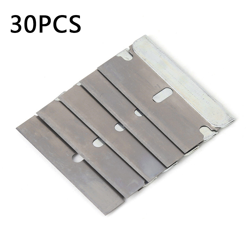 Length 1.57''inch Sharply Ceramic Glass Oven Window Tinting Razor Scraper Stainless Steel Blades
Length 1.57''inch Sharply Ceramic Glass Oven Window Tinting Razor Scraper Stainless Steel Blades