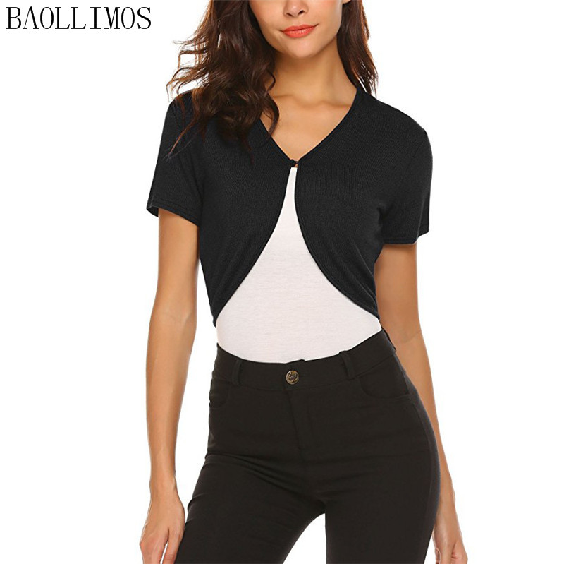 2019 New Basic Coats Woman Short Sleeve Solid Color Short Sweaters Cardigan Fashion Jacket Casual Knitting Outwear, White
2019 New Basic Coats Woman Short Sleeve Solid Color Short Sweaters Cardigan Fashion Jacket Casual Knitting Outwear, White