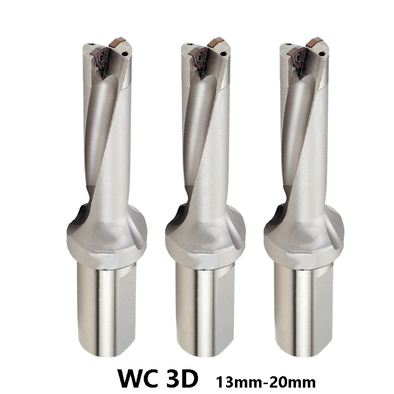 BEYOND Indexable Insert Drills 3D WC U Drill 13mm-20mm CNC Lathe use WCMT Carbide Inserts Shallow Hole Drilling
BEYOND Indexable Insert Drills 3D WC U Drill 13mm-20mm CNC Lathe use WCMT Carbide Inserts Shallow Hole Drilling
