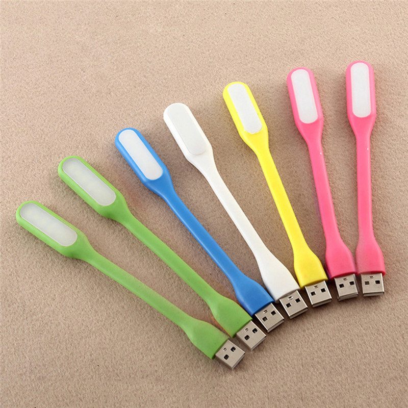 Mini USB Light Flexible Foldable LED USB Reading Lamp DC 5V Nightlight For Power Bank Computer Notebook Laptop
