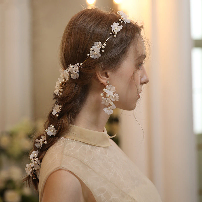 Other Bridal Hair Jewelry Flower Headbands Hairbands Pearls Headpieces Headwear Earrings For Bridesmaids Brides Wedding Accessories
Other Bridal Hair Jewelry Flower Headbands Hairbands Pearls Headpieces Headwear Earrings For Bridesmaids Brides Wedding Accessories