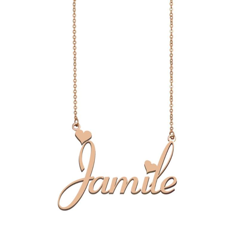 Jamile Name Necklace , Custom Name Necklace for Women Girls Best Friends Birthday Wedding Christmas Mother Days Gift
Jamile Name Necklace , Custom Name Necklace for Women Girls Best Friends Birthday Wedding Christmas Mother Days Gift