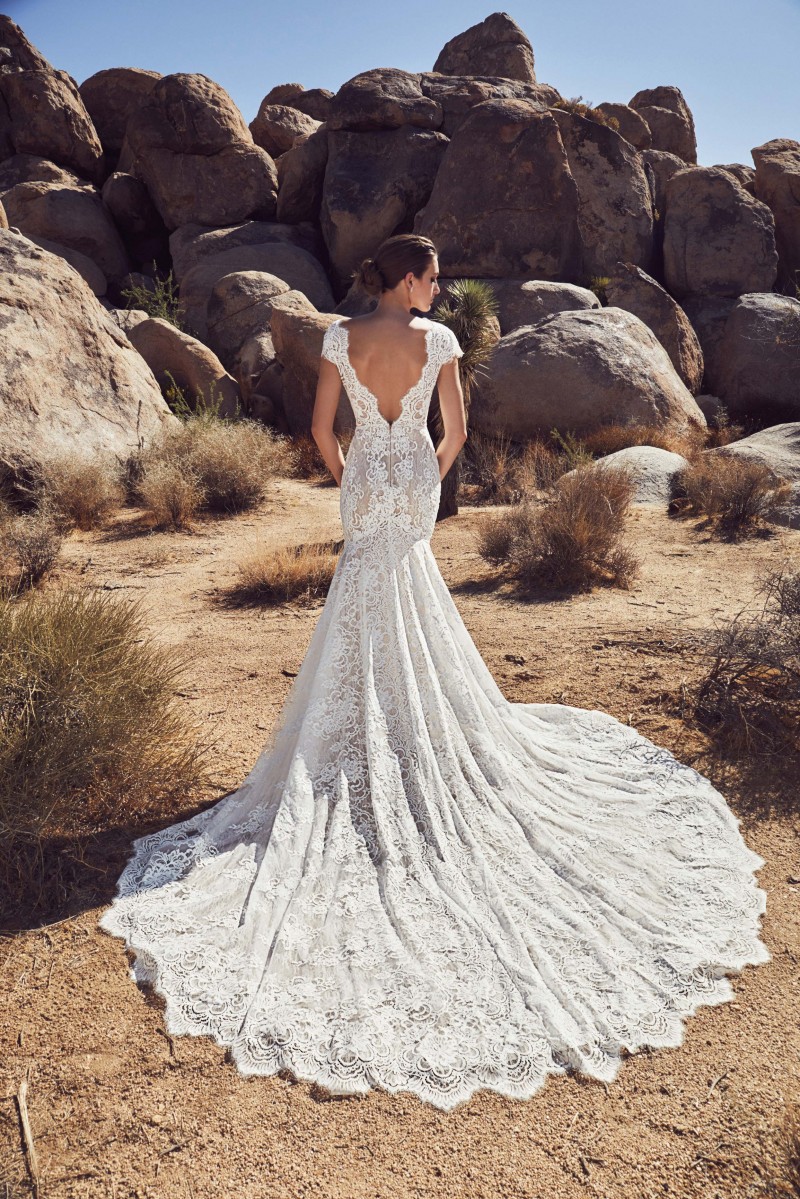 calla blanche mermaid wedding dresses v neck lace bridal gowns backless boho bohemian wedding dress robe de marie custom plus size