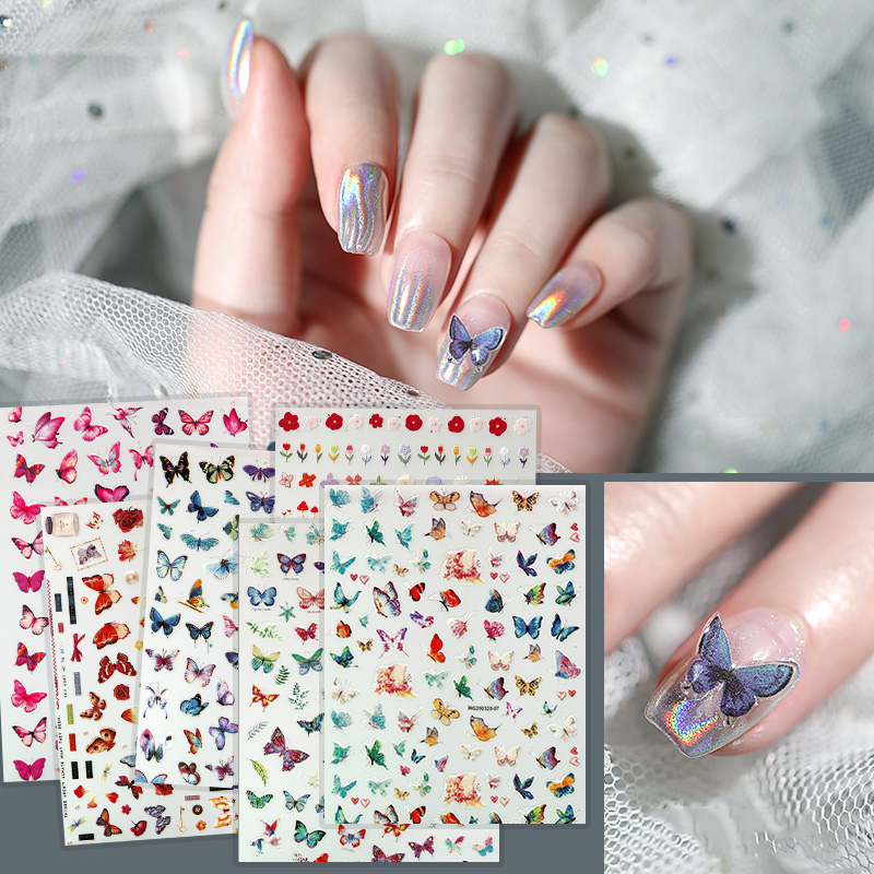 2020 Hot DIY 3D Nail Art Sticker Adhesive Sticker Decals Tool Butterfly Image Nail Art Tattoo Decoration Wholesale Z0292, 282
2020 Hot DIY 3D Nail Art Sticker Adhesive Sticker Decals Tool Butterfly Image Nail Art Tattoo Decoration Wholesale Z0292, 282