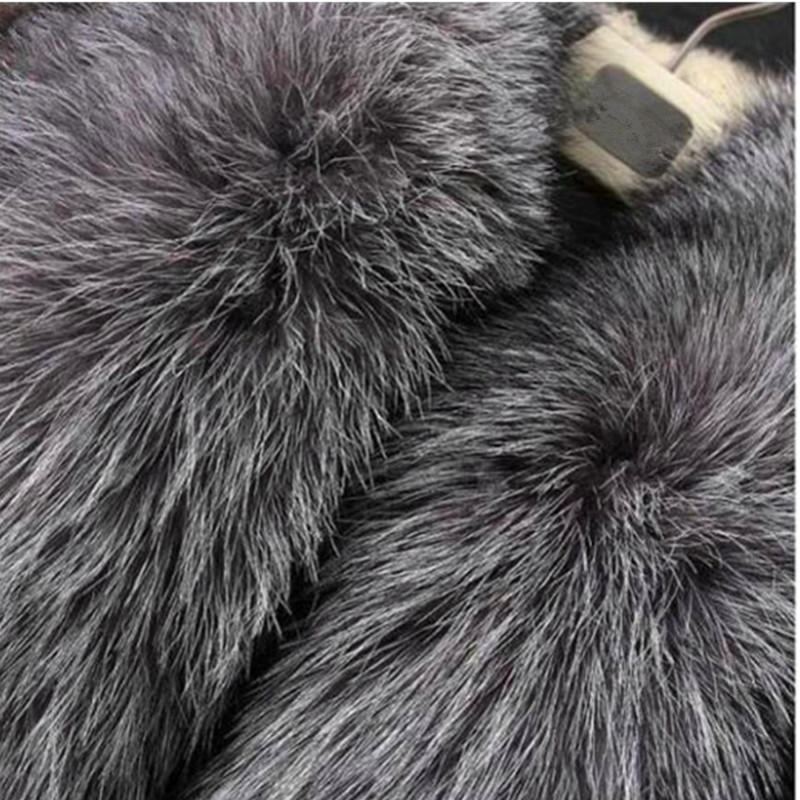 2018 New Fashion Spring Winter Leather Fur Vest Plus Size 6Xl Casual Women Coat Sleeveless Warm Autumn Fur Vest Outerwear