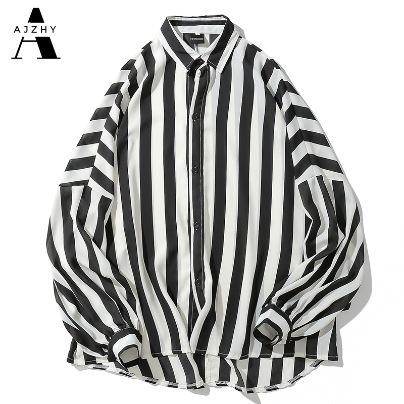 Vertical Striped Shirts for Women Fashion Long Sleeve Shirts Men Turn Down Collar Japanese Korean Streetwear Vintage Shirt Mens
Vertical Striped Shirts for Women Fashion Long Sleeve Shirts Men Turn Down Collar Japanese Korean Streetwear Vintage Shirt Mens