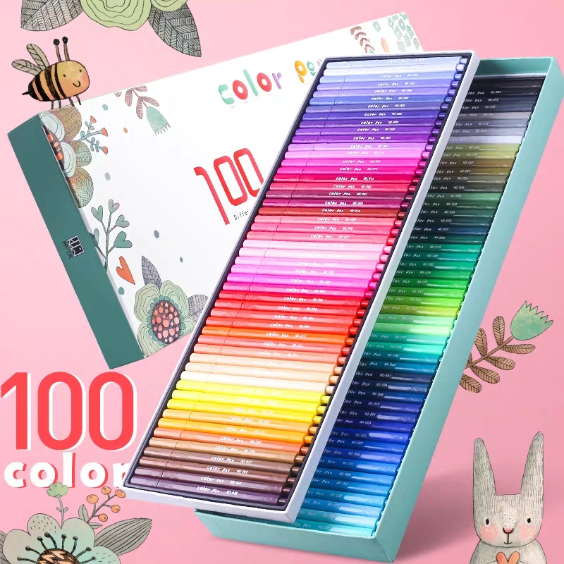 12/24/36/48/72/100 Colors Watercolor Art Marker Pens Watercolor Brush Pen for Coloring Books Painting School Supplies Stationery
12/24/36/48/72/100 Colors Watercolor Art Marker Pens Watercolor Brush Pen for Coloring Books Painting School Supplies Stationery