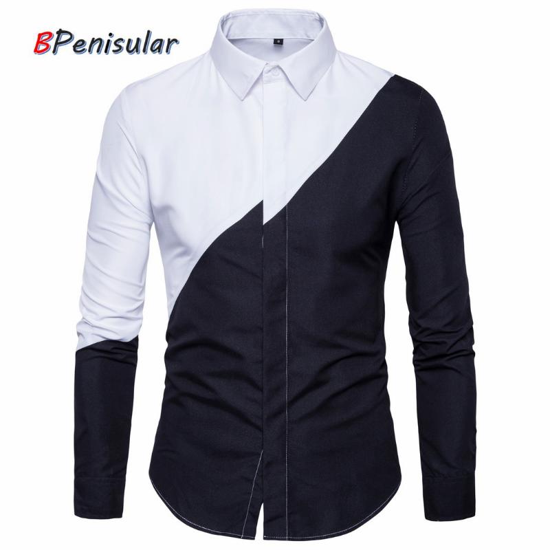 2020 Korean Trendy Fashion Black and White Men Long Sleeve Shirt Plus Size Thunder Shape Casual Dress Shirts Men Deluxe Clothes, White collar
2020 Korean Trendy Fashion Black and White Men Long Sleeve Shirt Plus Size Thunder Shape Casual Dress Shirts Men Deluxe Clothes, White collar