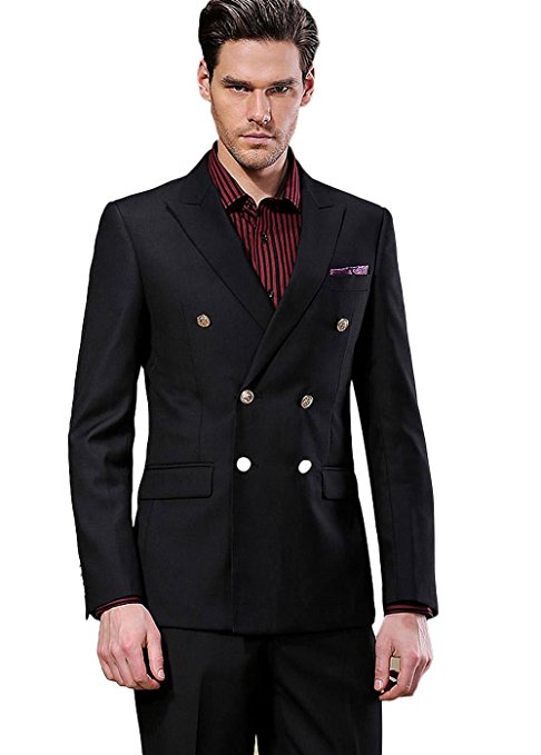 Popular Double-Breasted Groomsmen Peak Lapel Groom Tuxedos Men Suits Wedding/Prom Best Man Blazer ( Jacket+Pantst+Tie) 931, Same as image
Popular Double-Breasted Groomsmen Peak Lapel Groom Tuxedos Men Suits Wedding/Prom Best Man Blazer ( Jacket+Pantst+Tie) 931, Same as image