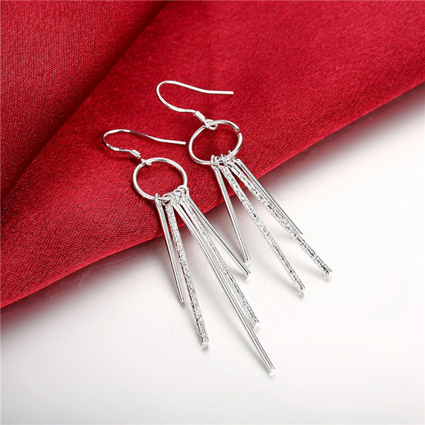 High grade 925 sterling silver Seven Pillars of necklace earrings five column jewelry set DFMSS159 brand new Factory direct 925 silver