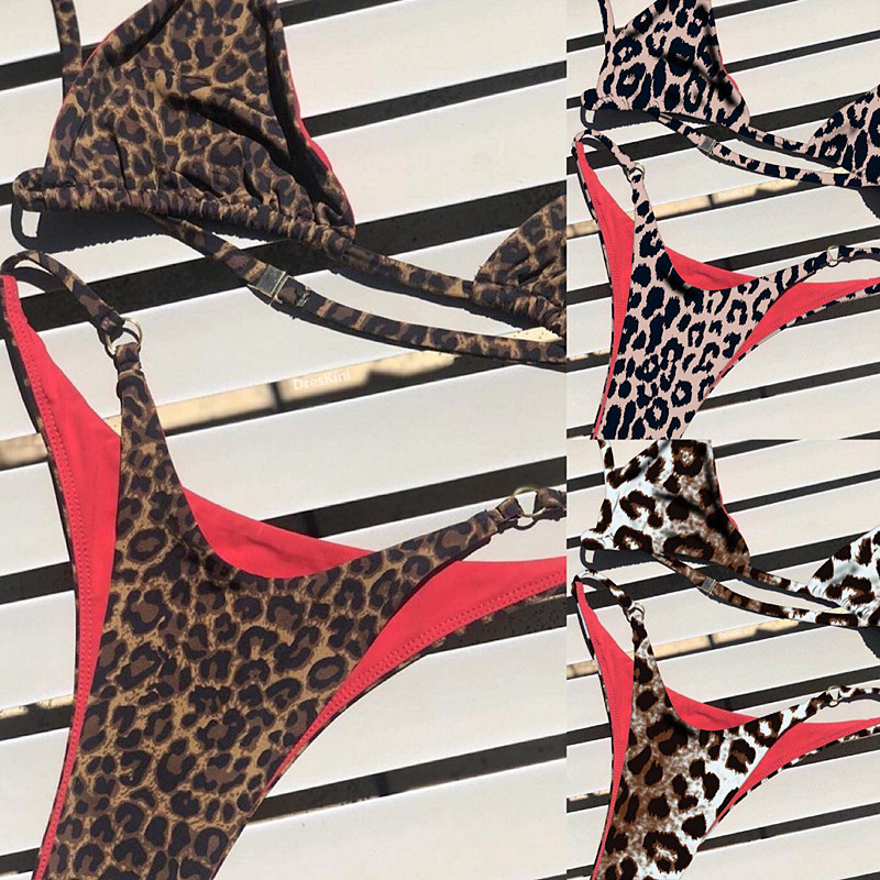 Classic Leopard Printed Women Bikini Fashion Adjustable Pattern Lady Swimsuit Outdoor Personality Charm Female Beach Wear, 3#
Classic Leopard Printed Women Bikini Fashion Adjustable Pattern Lady Swimsuit Outdoor Personality Charm Female Beach Wear, 3#
