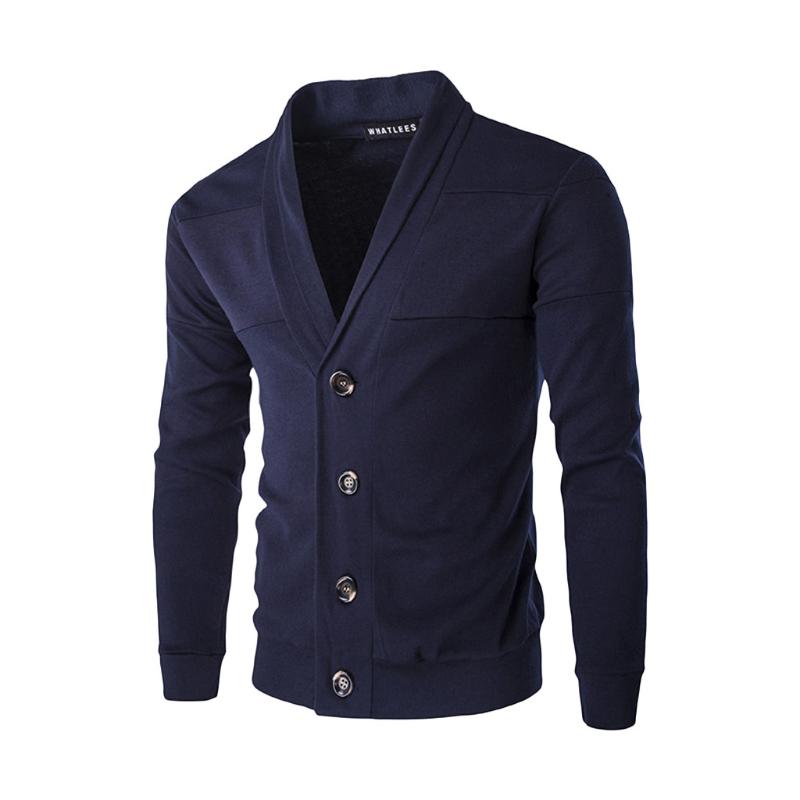 2019 Men's V-neck Button Knitted Cardigan Top Autumn Winter Warm Slim Fit Jacket Coat Casual Pure Color Lapel Outwear Coats YL5, Black
2019 Men's V-neck Button Knitted Cardigan Top Autumn Winter Warm Slim Fit Jacket Coat Casual Pure Color Lapel Outwear Coats YL5, Black
