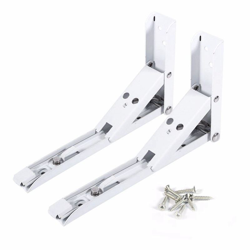 TOP 2pcs/set Folding Triangle-Angle Bracket Wall Mounted Shelf Bracket Folding Multi-functional Shelf
TOP 2pcs/set Folding Triangle-Angle Bracket Wall Mounted Shelf Bracket Folding Multi-functional Shelf