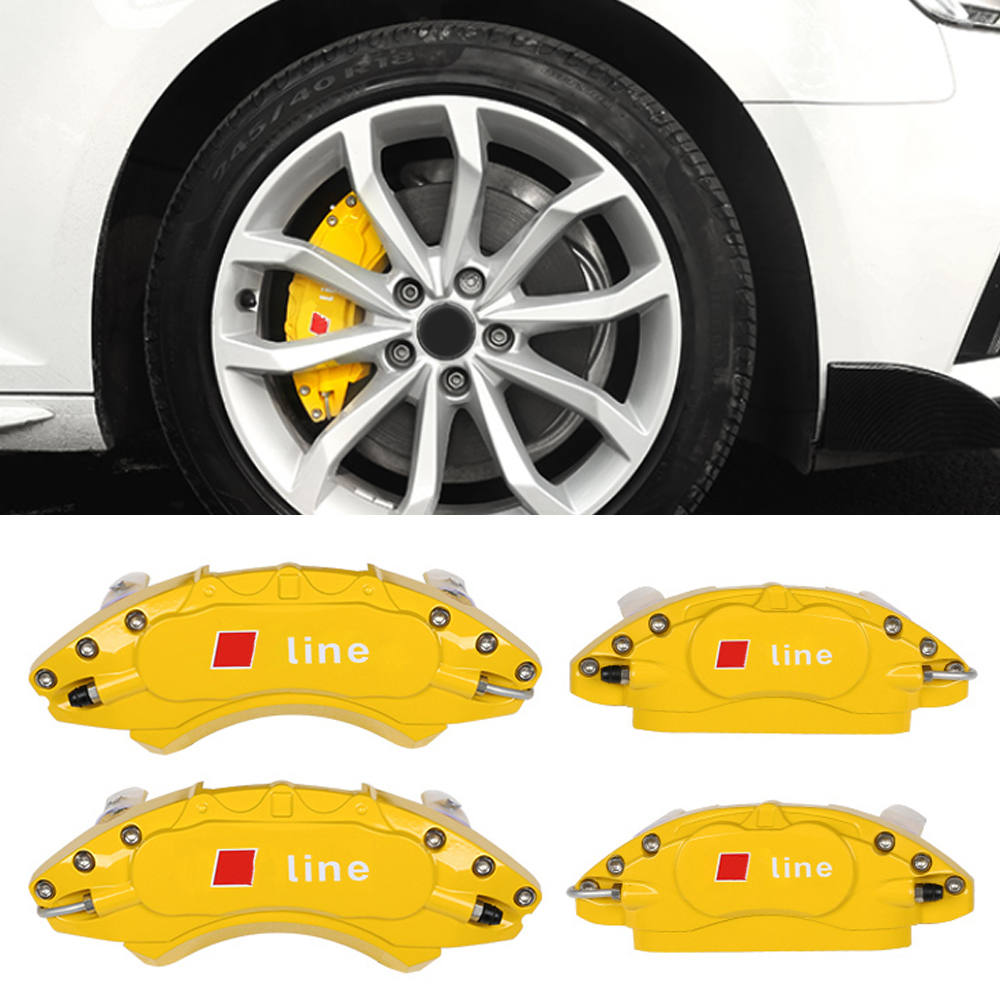 Auto Car Brake Caliper Cover Disc Front and Rear Wheel Kit Frame Guard Protector Exterior Parts for Audi A4 A5 B9 2017-2020
Auto Car Brake Caliper Cover Disc Front and Rear Wheel Kit Frame Guard Protector Exterior Parts for Audi A4 A5 B9 2017-2020