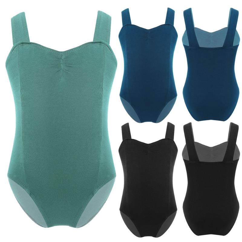 Kids Sleeveless Solid Color Stretchy Pinched-Front Sports Workout Gymnastics Leotards for Girls Professional Ballet Dancewear, Green
Kids Sleeveless Solid Color Stretchy Pinched-Front Sports Workout Gymnastics Leotards for Girls Professional Ballet Dancewear, Green