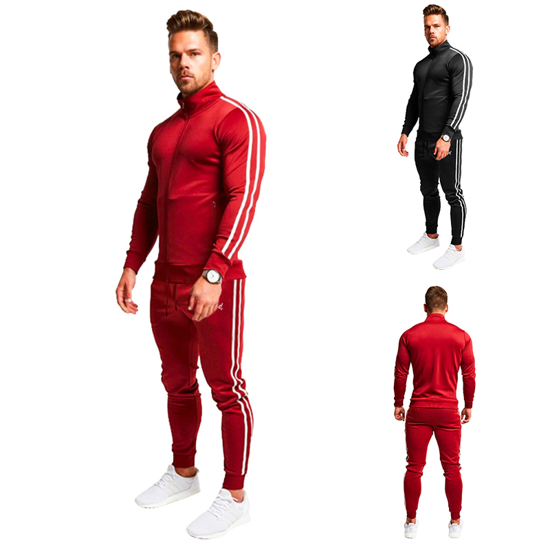 Men Sportswear two pieces Sweatshirts Spring Autumn Jogger Sporting Suit Mens Sweat Suits Tracksuits Set Pants Leisure Suit Plus Size M-2XL, Black
Men Sportswear two pieces Sweatshirts Spring Autumn Jogger Sporting Suit Mens Sweat Suits Tracksuits Set Pants Leisure Suit Plus Size M-2XL, Black