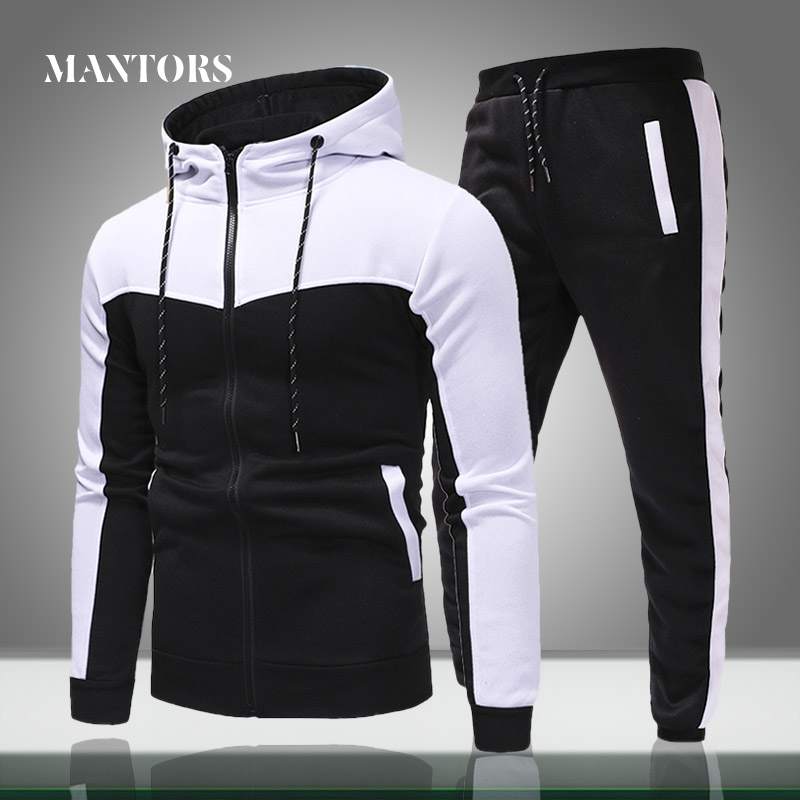 Men Casual Sets 2020 Spring New Solid Splice Jogger Tracksuit Zipper Hoodies+Pants 2PC Sets Men' Sportswear Sport Suit Clothing, Fk067 red
Men Casual Sets 2020 Spring New Solid Splice Jogger Tracksuit Zipper Hoodies+Pants 2PC Sets Men' Sportswear Sport Suit Clothing, Fk067 red