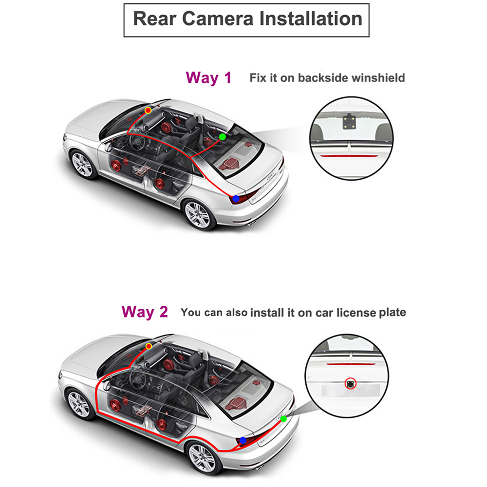 7 Inch HD 1080P Dual Lens Camcorder 4G 3G Network Car DVR ADAS Android GPS Navigation Bluetooth Wifi 2GB+32GB Memory