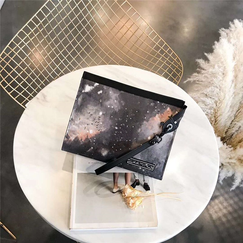 Men's Bags Handbags Leather Aging Male Star Series Hand Man Envelope Caught Both Men and Wallets for Women Clutch Designer Purse, Black
Men's Bags Handbags Leather Aging Male Star Series Hand Man Envelope Caught Both Men and Wallets for Women Clutch Designer Purse, Black