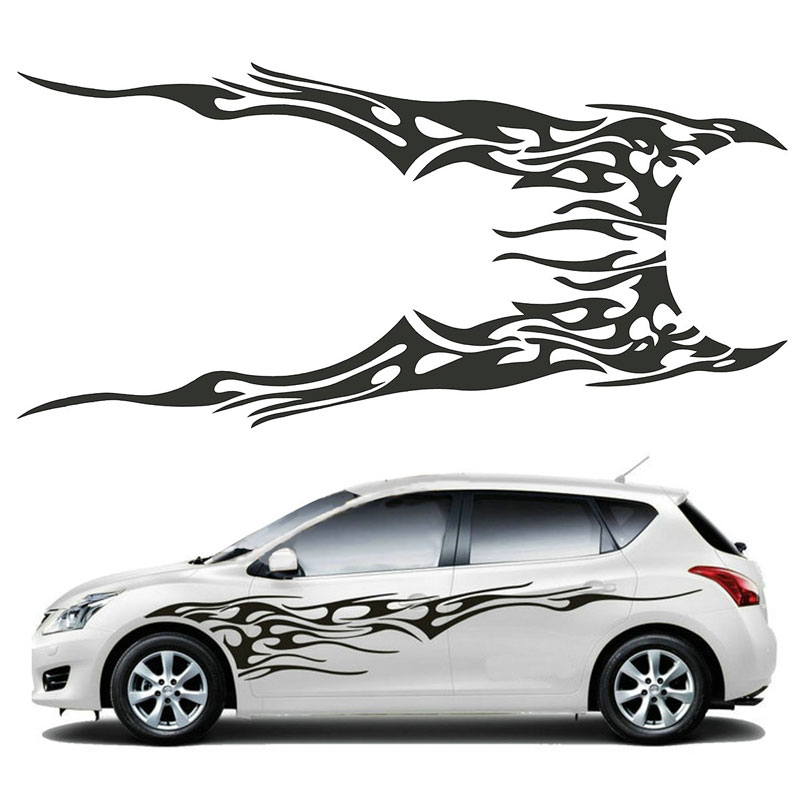 2PCS Universal Car Side Body Vinyl Sticker Flame Large Graphics Decal DIY Decoration 210.5x48cm
2PCS Universal Car Side Body Vinyl Sticker Flame Large Graphics Decal DIY Decoration 210.5x48cm