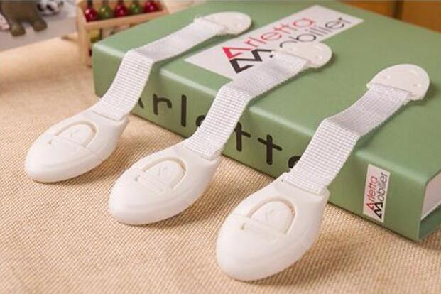 Kids Drawer Lock Baby Safety Lock Adhesive Door Cupboard Cabinet Fridge Drawer Safety Locks Safety Locks Straps WY073