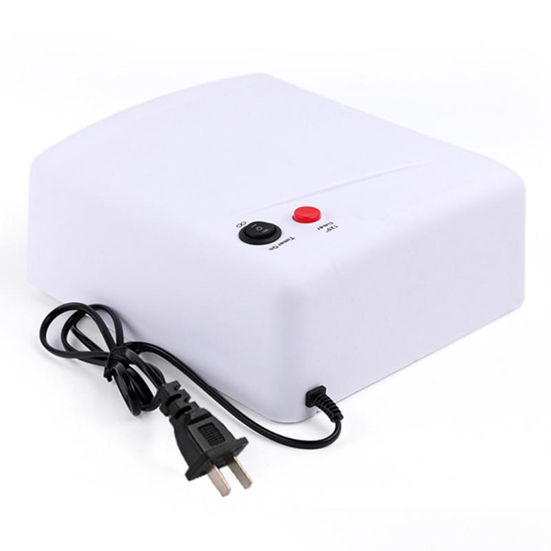 US/EU plug 36W Portable Nail Dryer Timing UV Lamp 110V-220V Curing All Gel Polish Nail Art Dryer Tools with Adapter, Pink
US/EU plug 36W Portable Nail Dryer Timing UV Lamp 110V-220V Curing All Gel Polish Nail Art Dryer Tools with Adapter, Pink