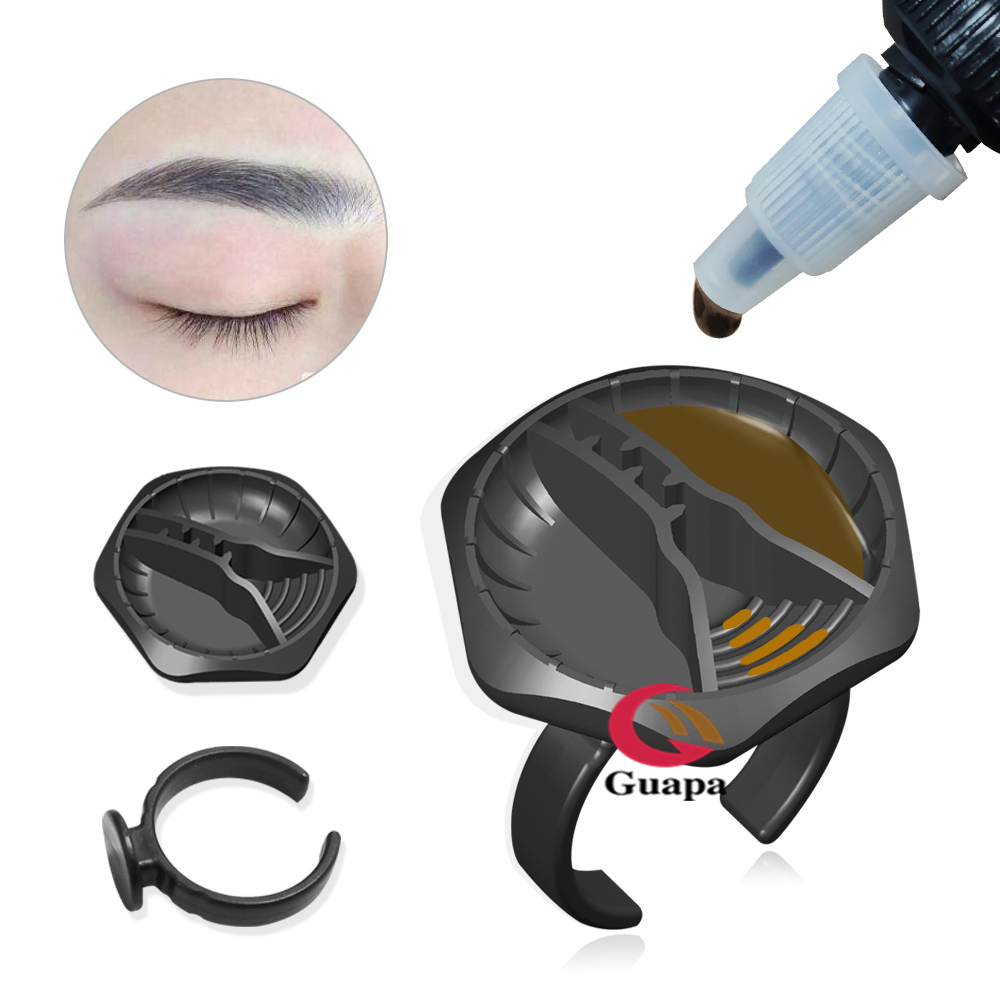 New Design Semi Microblading Ink Ring Cup Tattoo Plastic Tattoo Ink Cups Permanent Makeup Pigment Container Caps Disposable
New Design Semi Microblading Ink Ring Cup Tattoo Plastic Tattoo Ink Cups Permanent Makeup Pigment Container Caps Disposable