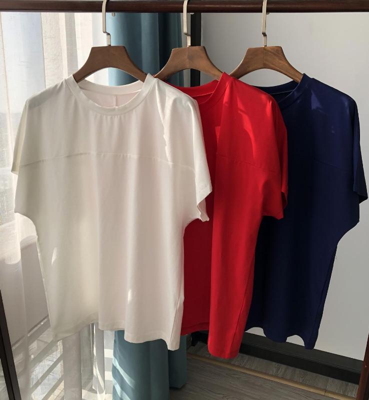Spring Summer Loose Women T Shirt Ladies White/Red Short Sleeve T-shirts Female Wild Stylish Tee Top
Spring Summer Loose Women T Shirt Ladies White/Red Short Sleeve T-shirts Female Wild Stylish Tee Top