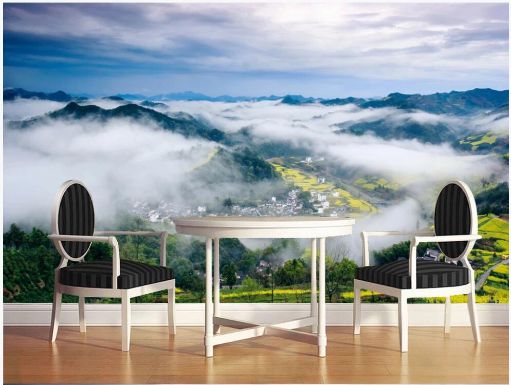 WDBH 3d wallpaer custom photo mural Mountain smoke haunting rape landscape tv background decor living room wallpaper for walls 3 d, Non-woven
WDBH 3d wallpaer custom photo mural Mountain smoke haunting rape landscape tv background decor living room wallpaper for walls 3 d, Non-woven