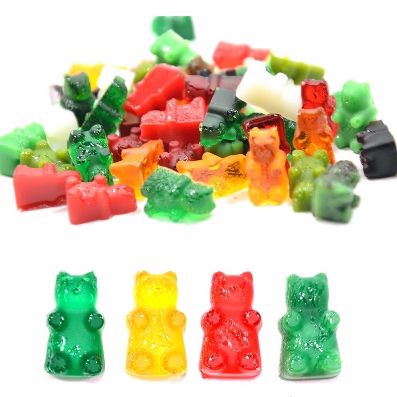 Cake Tools Practical Cute Gummy Bear 50 Cavity Silicone Tray Make Chocolate Candy Ice Jelly Mold DIY Children