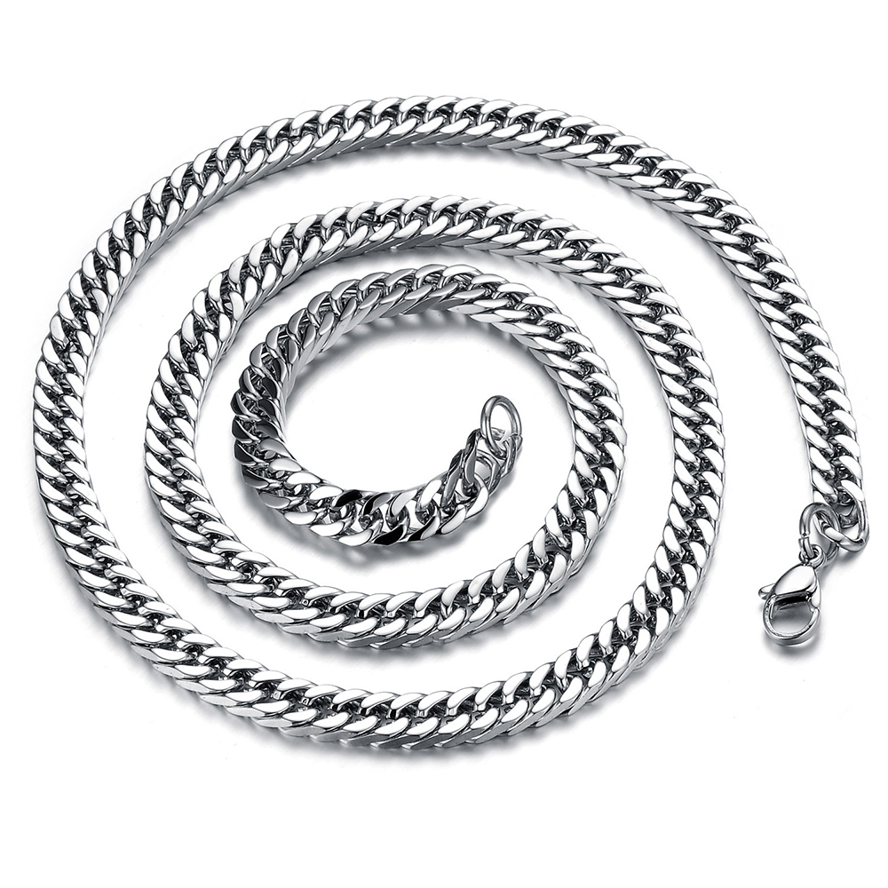 Heavy Thick Titanium Steel Chain Necklace Fashion Cool Men 316L Steel Steel Link Chain Jewelry Accessories
Heavy Thick Titanium Steel Chain Necklace Fashion Cool Men 316L Steel Steel Link Chain Jewelry Accessories